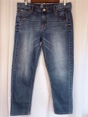 Mossimo Premium Denim BoyfriendJeans Medium Wash Coupe Garconne 10